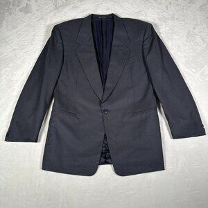 Canali Men Blazer Size US 40R EUR 50R 100% Wool Milano for Bernini Made in Italy